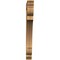 Ekena Millwork Olympic Traditional Rough Sawn Bracket, Western Red Cedar, 4"W x 40"D x 40"H BKT04X40X40OLY01RWR - alternate 3